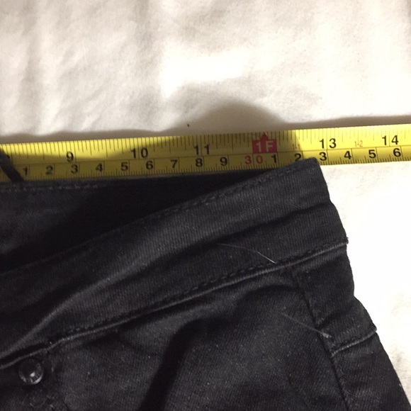 Almost Famous 70’s high rise bell bottom jeans - Picture 12 of 14